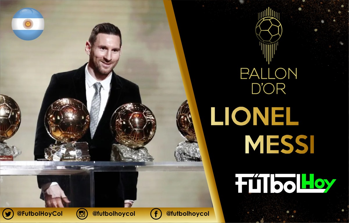 Lionel Messi ganó su octavo Balón de Oro