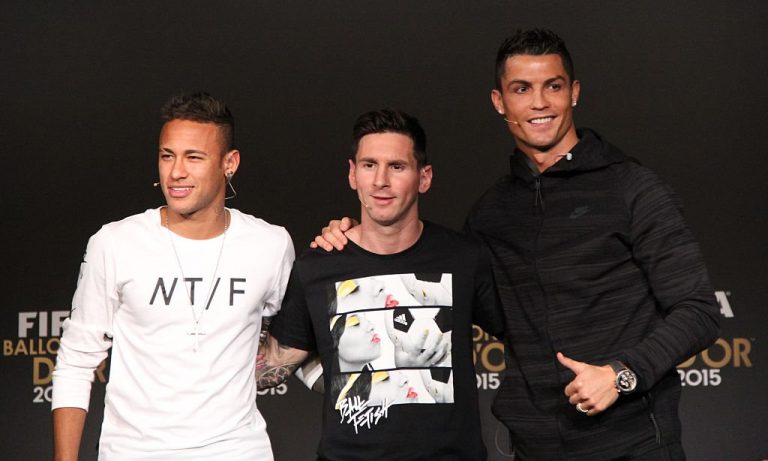 Ronaldo, Messi y Neymar finalistas en The Best FIFA