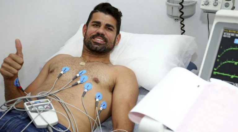 Costa aprobó exámenes y es oficialmente jugador del Atlético de Madrid