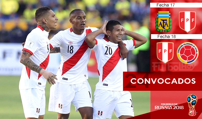 Perú repetirá nómina para enfrentar  a Argentina y Colombia