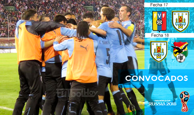 Uruguay define nómina extranjera para las eliminatorias