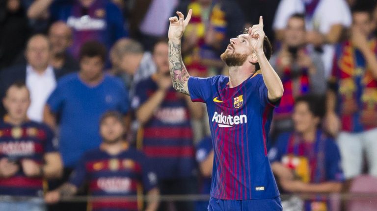 Messi lidera la victoria de Barcelona frente a la Juventus