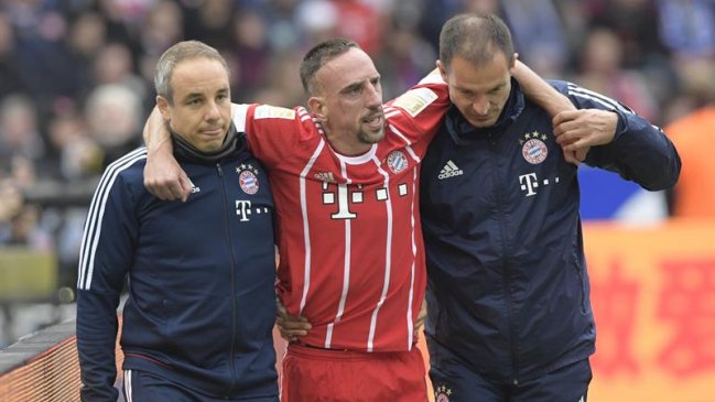 Ribéry dos meses fuera de las canchas