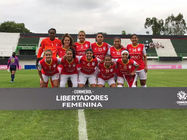 Santa Fe debutó con aplastante victoria en Copa Libertadores Femenina