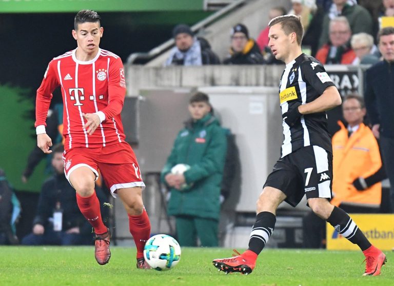 James disputó 45 minutos en la derrota de Bayern Múnich