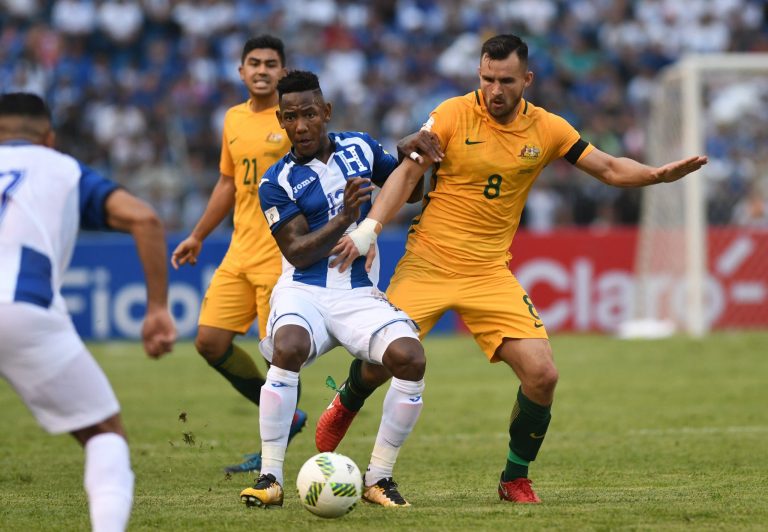 Honduras y Australia empataron en la ida de la repesca