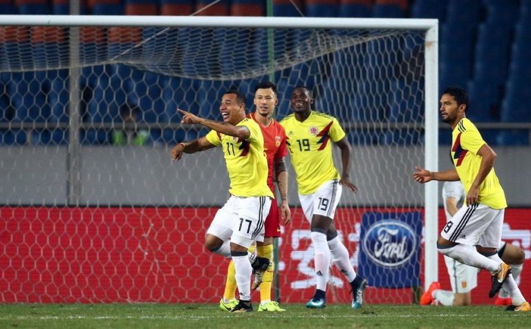 Colombia 4-0 fácil a China.  Por: Cesar Augusto Londoño 