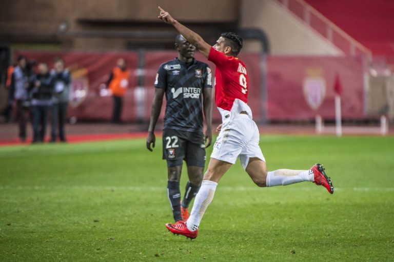 Falcao marcó con Mónaco en la Copa de Liga