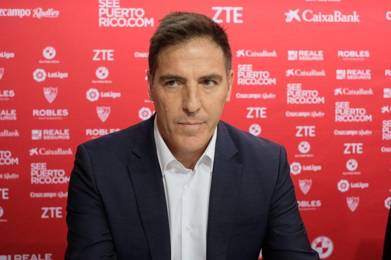 Luis Fernando Muriel se quedó sin técnico en el Sevilla