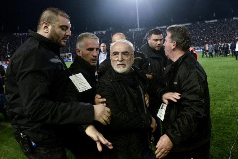 Ejemplar sanción al presidente del PAOK Salónica