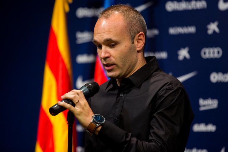 Iniesta confirma su adiós al Barcelona