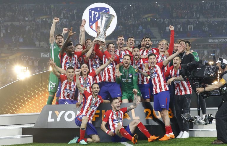 Atlético goleó al Marsella y conquistó su tercera Europa League