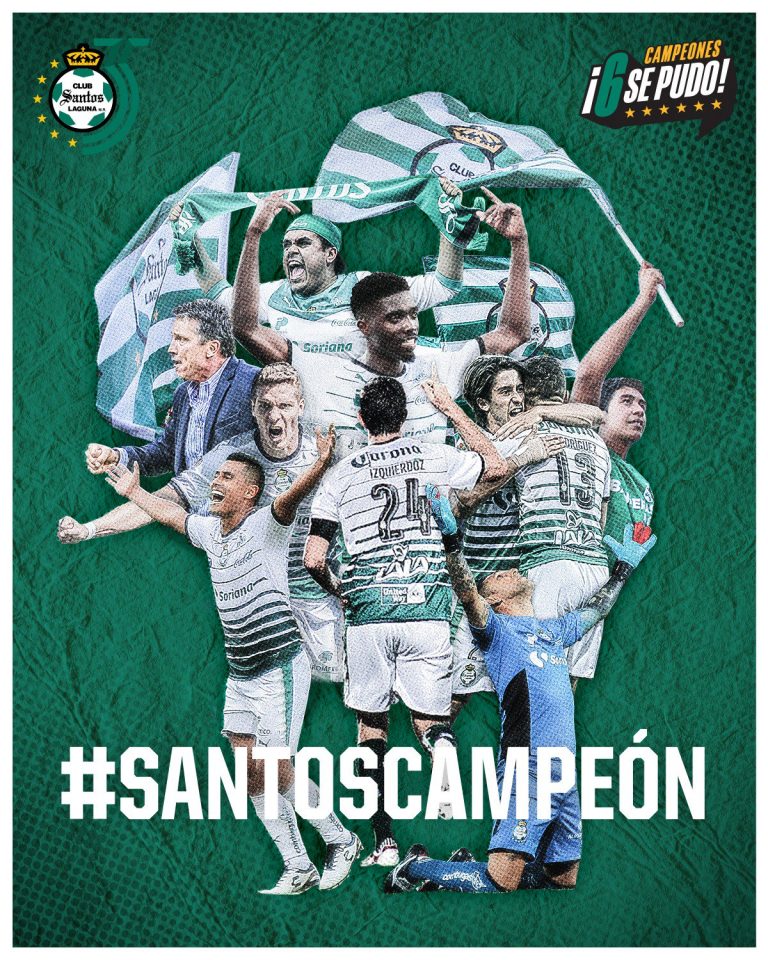 Con Cetré, Santos Laguna campeón del fútbol mexicano