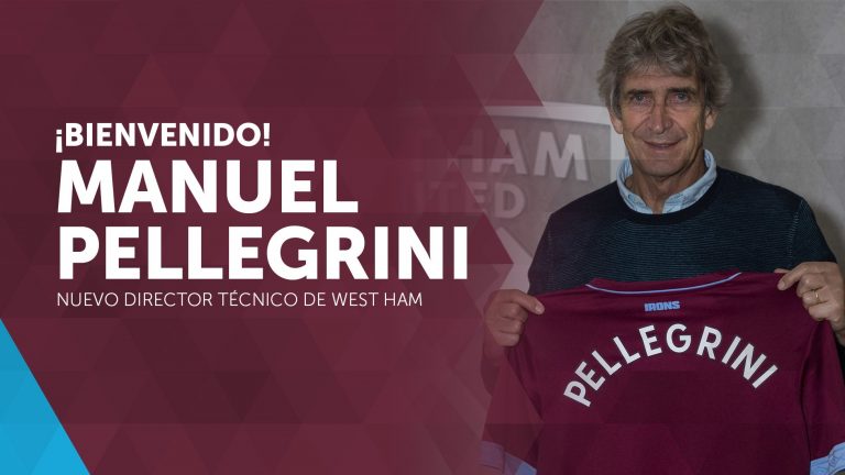 Pellegrini es nuevo técnico del West Ham