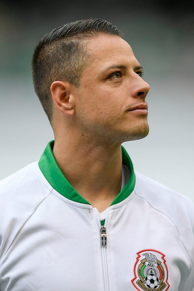 'Chicharito' se unió a concentración de México