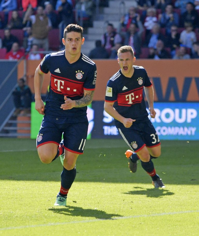 James quiere quedarse en el Bayern