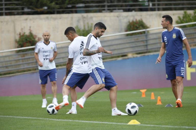 Argentina intensifica su preparación en Barcelona