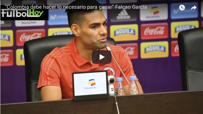 “Colombia debe hacer lo necesario para ganar“ Falcao García