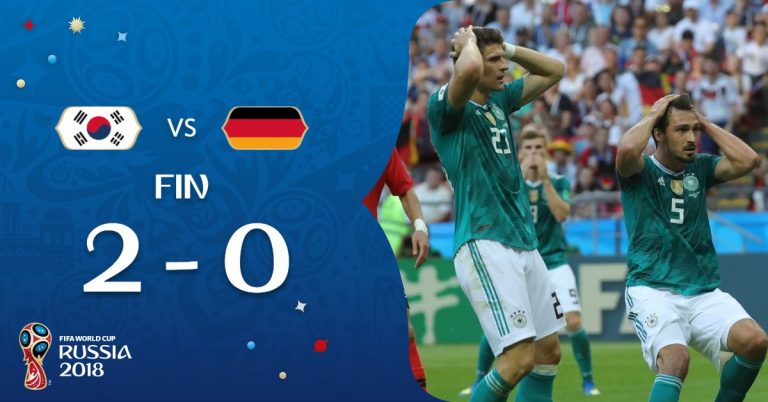 Alemania se despide y su derrota clasifica a México