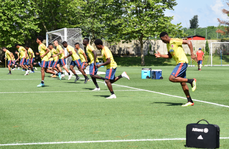 Colombia retomó prácticas para enfrentar a Senegal