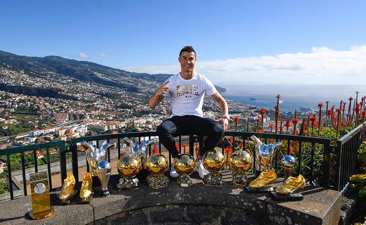 La laureada carrera deportiva de Cristiano Ronaldo