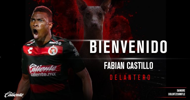 Fabián Castillo es nuevo jugador de los Xolos de Tijuana