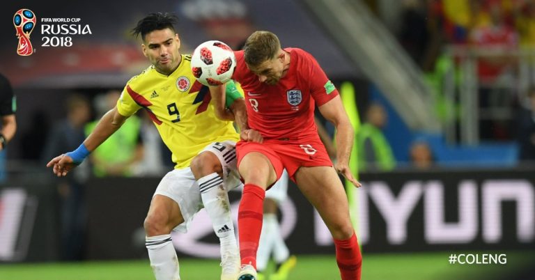 Colombia cae en penales ante Inglaterra y se despide del Mundial