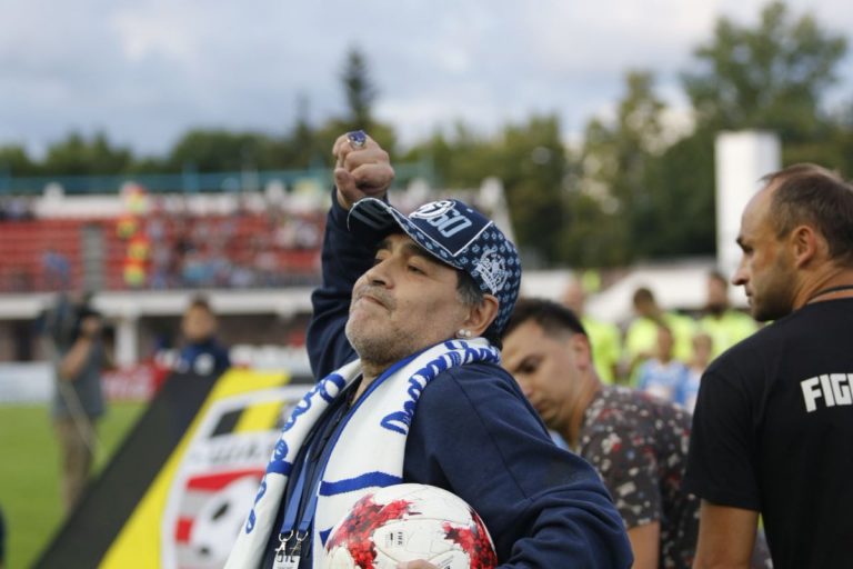 Maradona nuevo directivo de club bielorruso