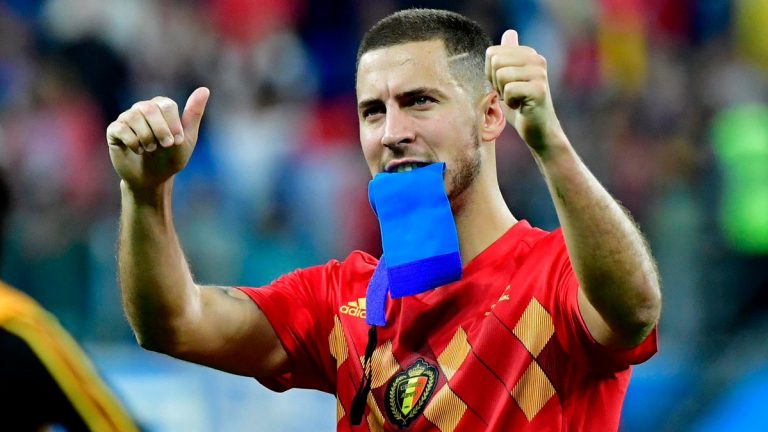 Hazard, el mejor de Bélgica