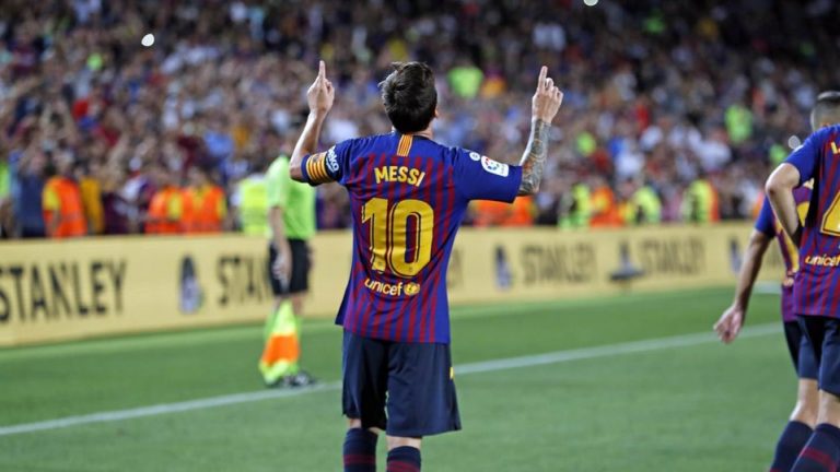Messi sigue haciendo historia. El gol 6000 del Barcelona