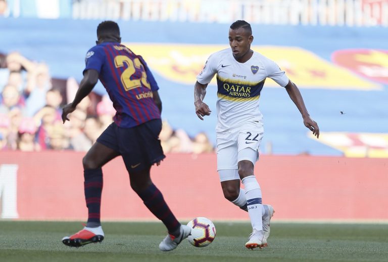 Villa, el colombiano más destacado en Trofeo Joan Gamper