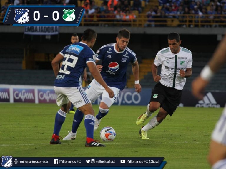 Millonarios empató con Cali y sigue sin ganar en casa por Liga