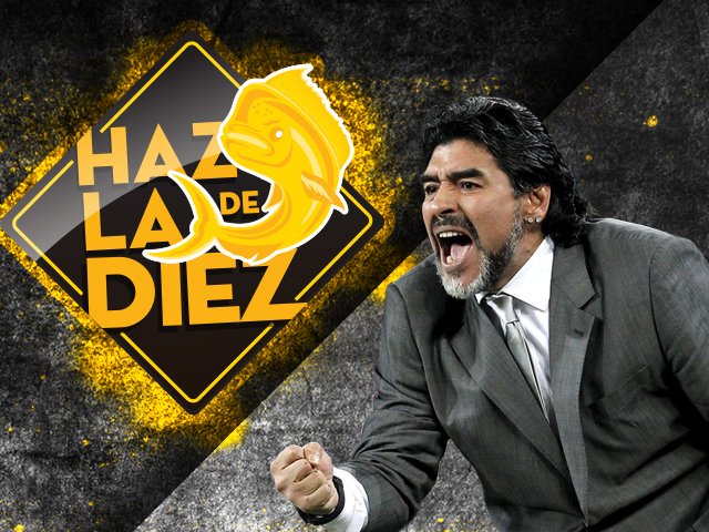 Maradona llegó a México para dirigir a Dorados