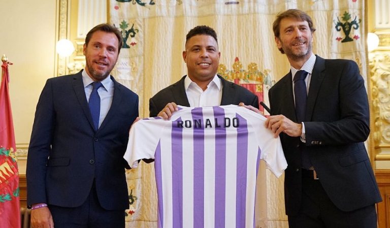 Ronaldo se convirtió en propietario del Valladolid