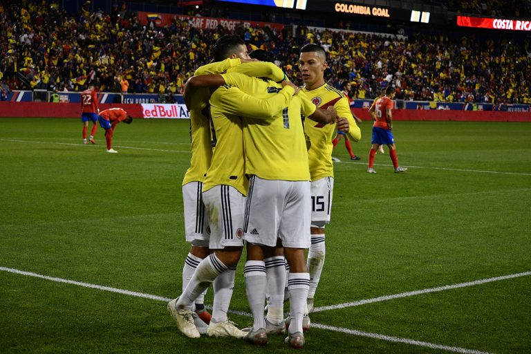 Colombia venció a Costa Rica en debut soñado del 'Cucho'