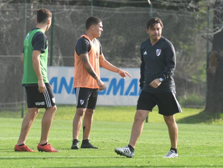 Quintero y Santos Borré listos con River para Libertadores
