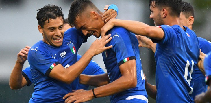 Italia y Ucrania empataron en amistoso