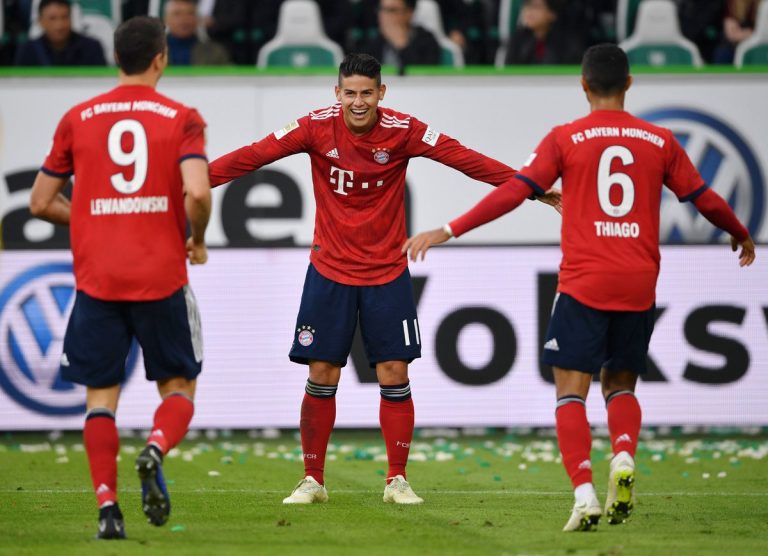 James confirma la victoria del Bayern