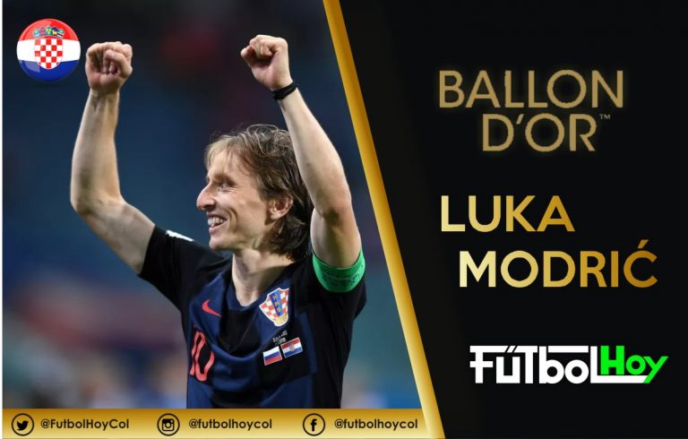 Modric, ganador del Balón de Oro