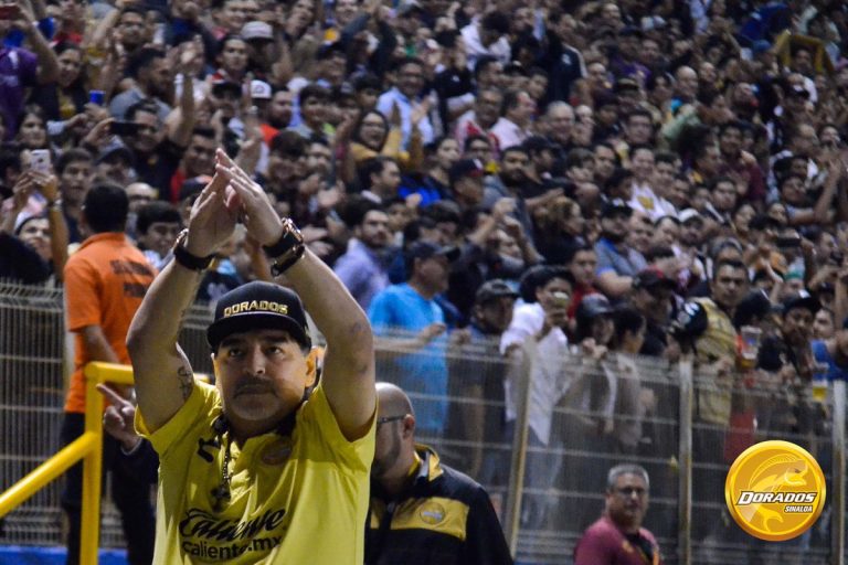 Incierta la continuidad de Maradona en Dorados de México
