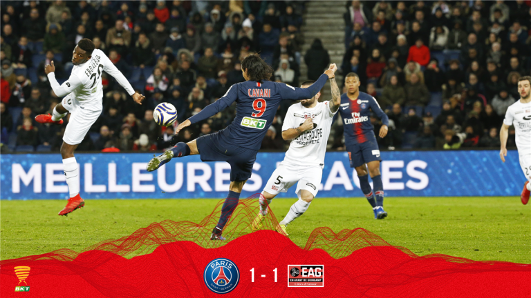 PSG eliminado de la Copa de Liga de Francia