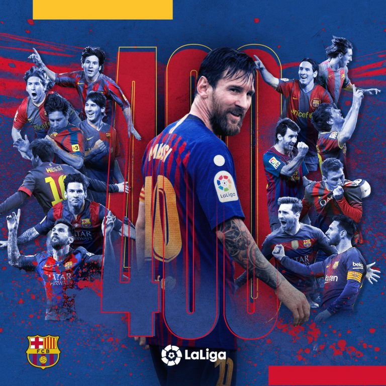 Messi, 400 gritos
