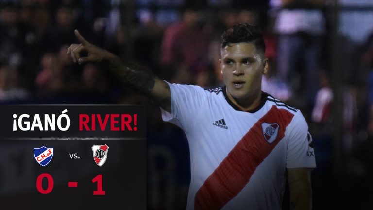 Quintero le dio la victoria a River en Punta del Este