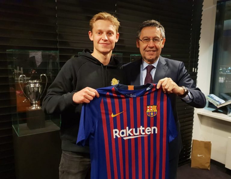 De Jong, nuevo jugador del Barcelona