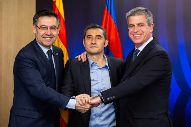 Inminente salida del técnico Valverde del Barcelona: prensa catalana