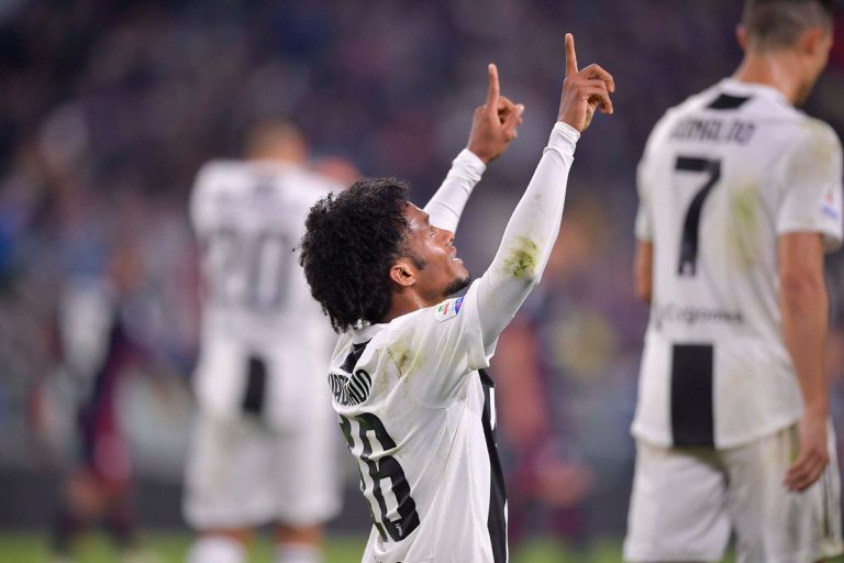 Cuadrado está próximo a reaparecer con Juventus