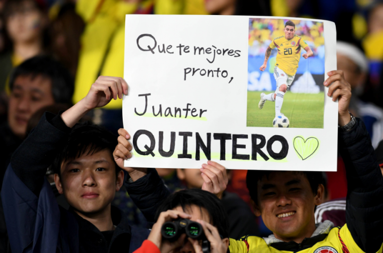 En imágenes, los mejores momentos de Colombia vs Japón