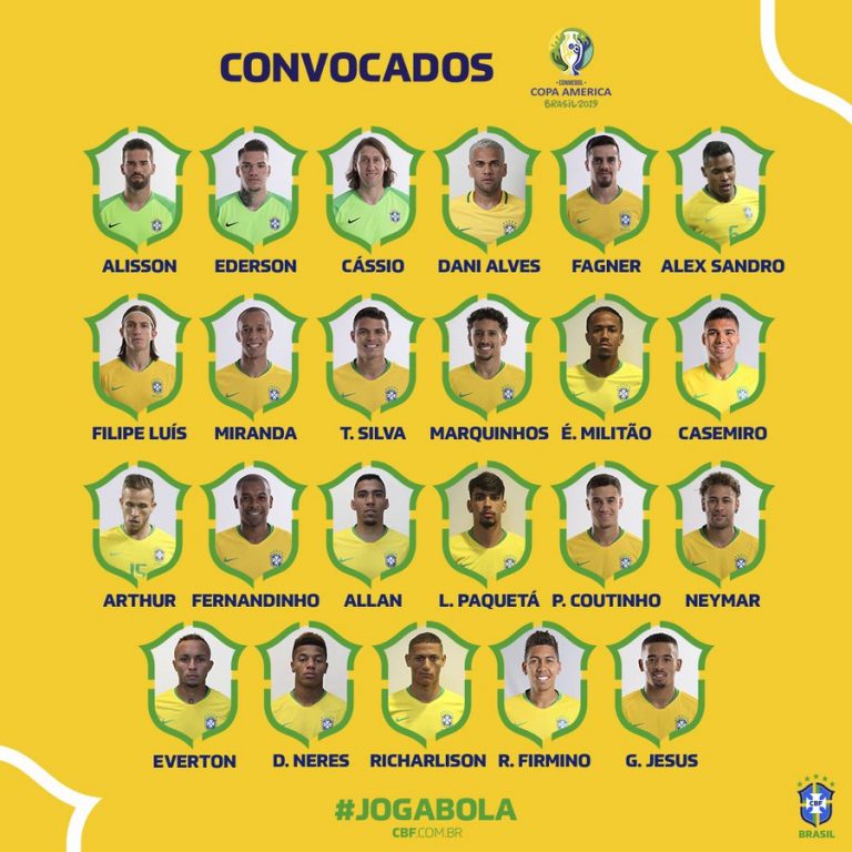 Lista la nómina del anfitrión de la Copa América