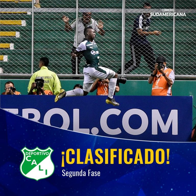 Cali con efectividad clasificó a la segunda ronda de la Sudamericana