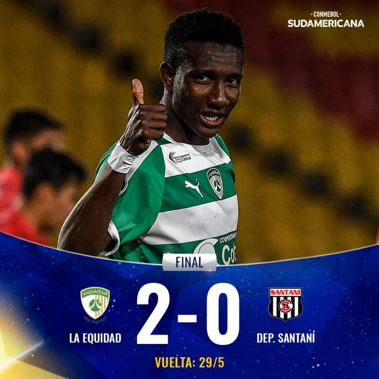Equidad se adelantó como local frente a Santaní